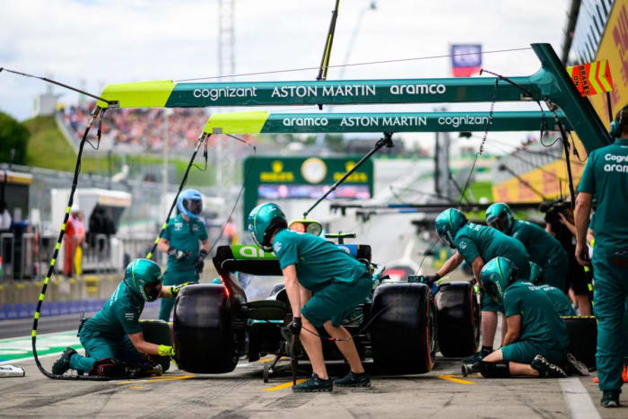 Formula One says it is working toward a future where more sustainable fuels are pumped into cars.
